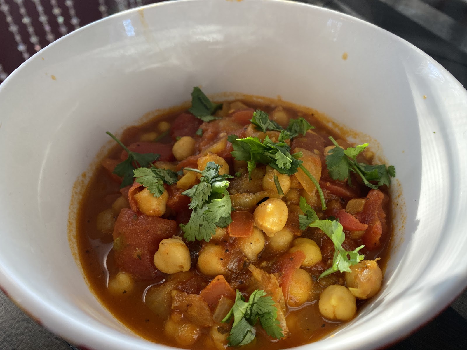 Chana Masala — A Creamy Vegetarian Stew