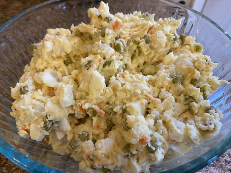 The Perfect Side Dish — Belizean Potato Salad