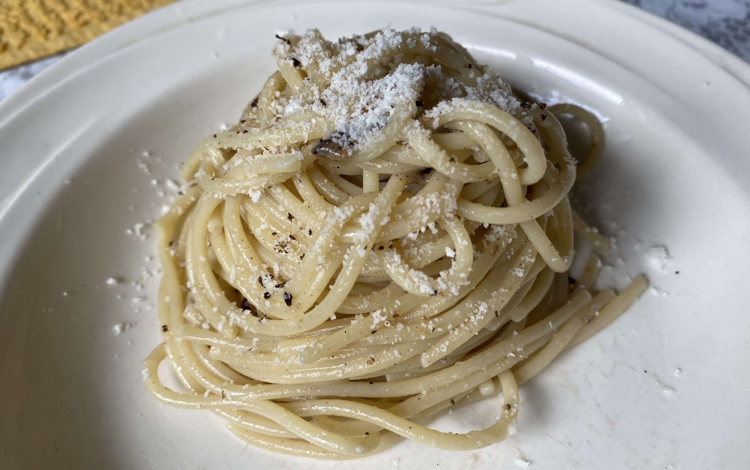 A Simple, Yet Classic Italian Dish — Cacio e Pepe