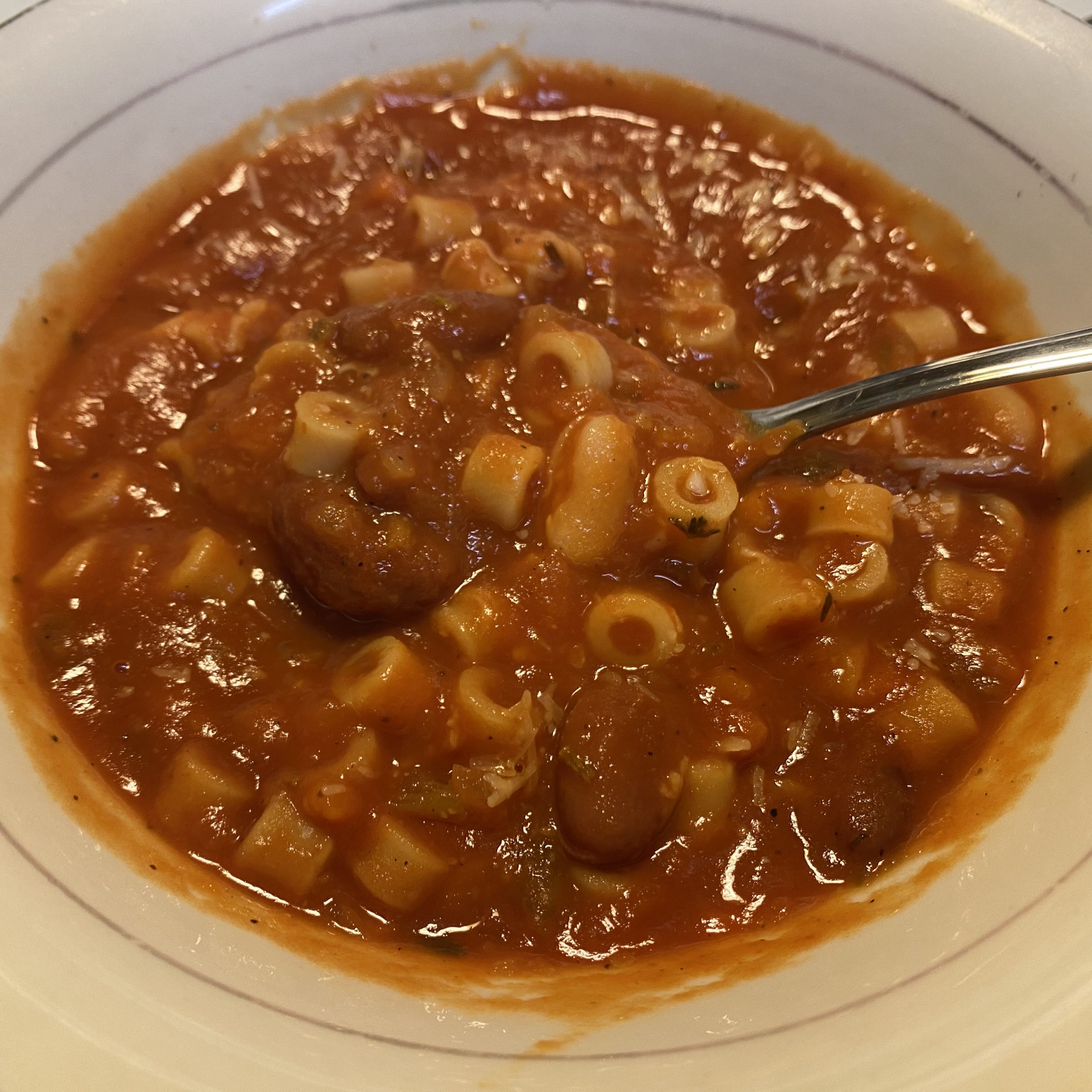 A Hearty Soup To Warm You Up — Pasta E Fagioli