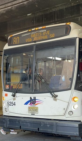 80 Bus Line Departs From Journal Square Station (gRACE